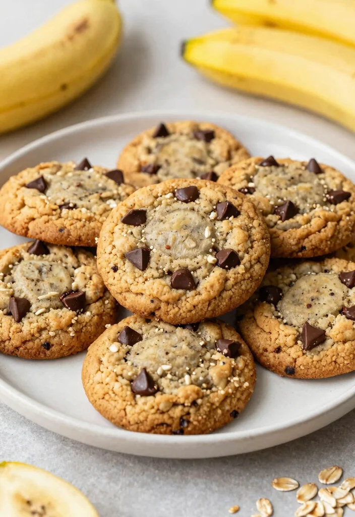 16 Bulk Meals for Family Meal Prep: Cook Once, Eat Twice - 16. Banana Oatmeal Cookies 1