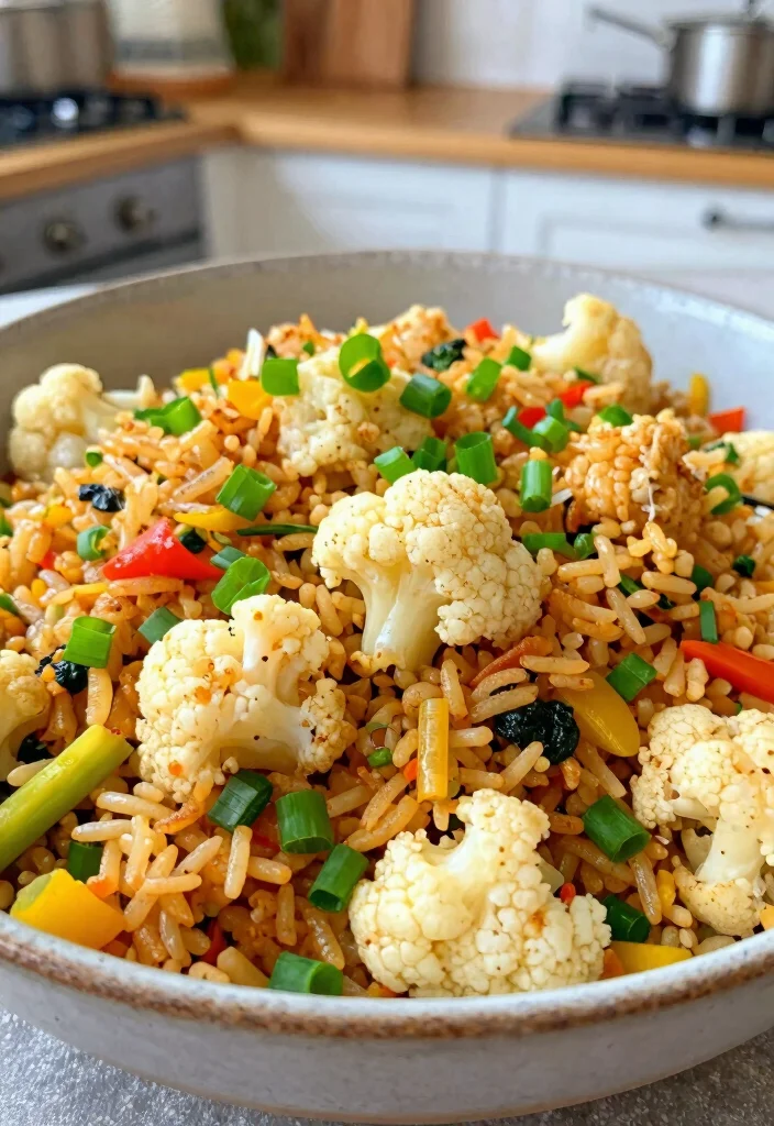 16 Family Friendly Gluten Free Meals Everyone Can Enjoy - 13. Cauliflower Fried Rice 1