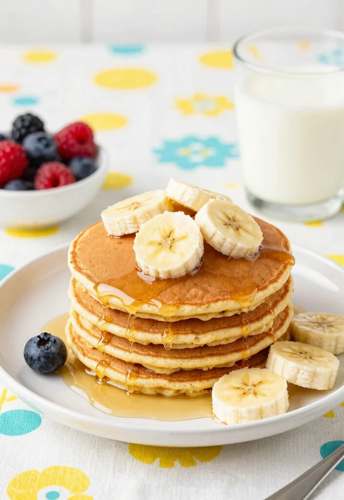 16 Gluten Free Meals for Family (That Don't Taste Gluten-Free) - 13. Banana Oatmeal Pancakes 1