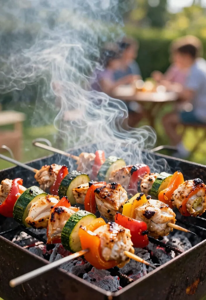 16 Gluten Free Meals for Family (That Don't Taste Gluten-Free) - 2. Chicken & Veggie Skewers 1