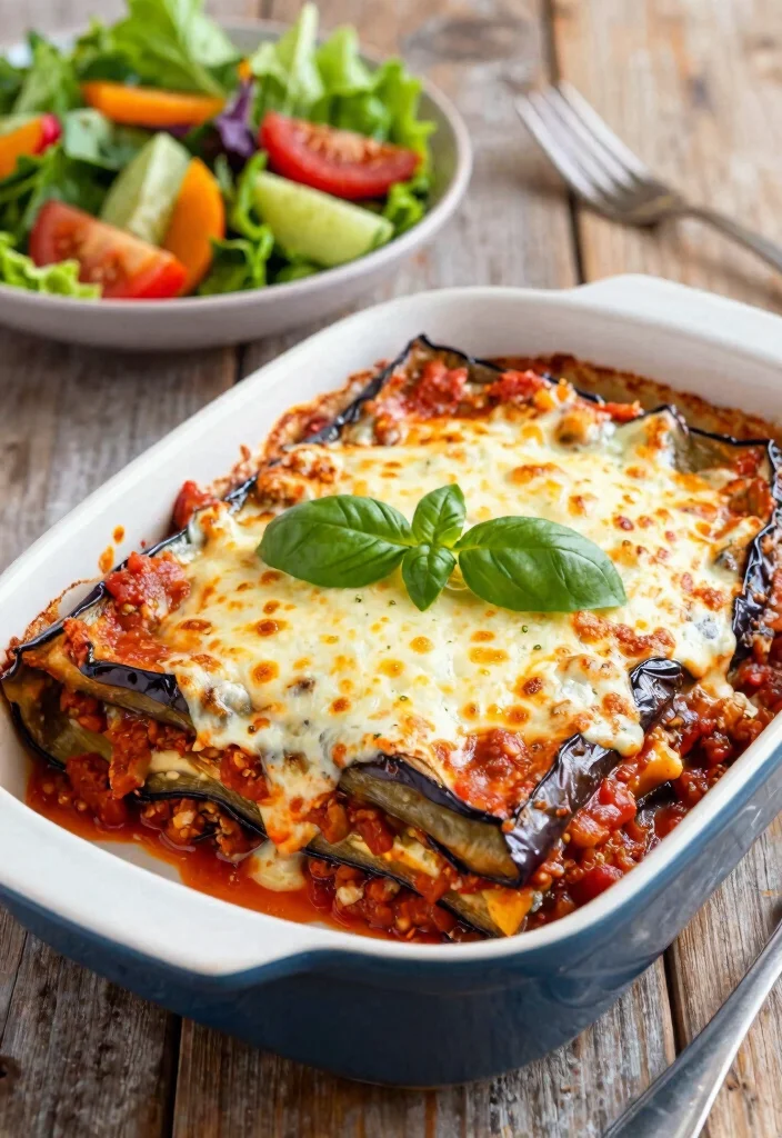16 Gluten Free Meals for Family (That Don't Taste Gluten-Free) - 7. Baked Eggplant Parmesan 1