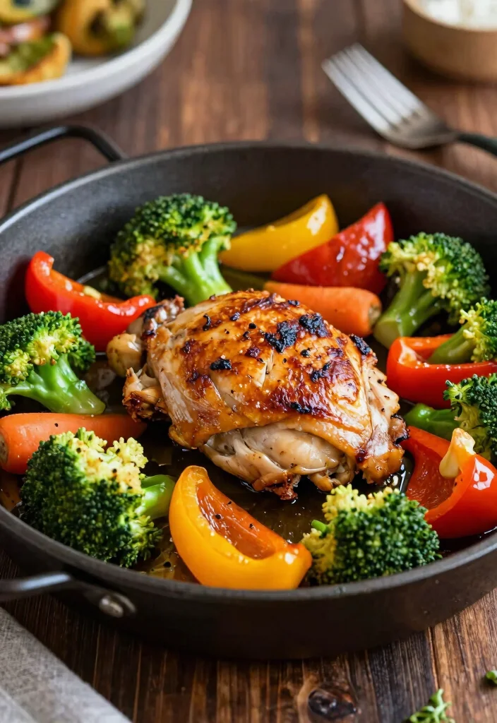 16 Meals to Make for Family When You Don't Know What to Cook - 1. One-Pan Chicken and Veggies 1