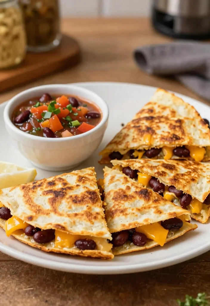 17 Cheap Big Family Meals (Feed Everyone for Under $10) - 12. Bean and Cheese Quesadillas 1