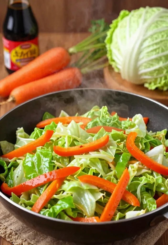 17 Cheap Big Family Meals (Feed Everyone for Under $10) - 14. Cabbage Stir-Fry 1