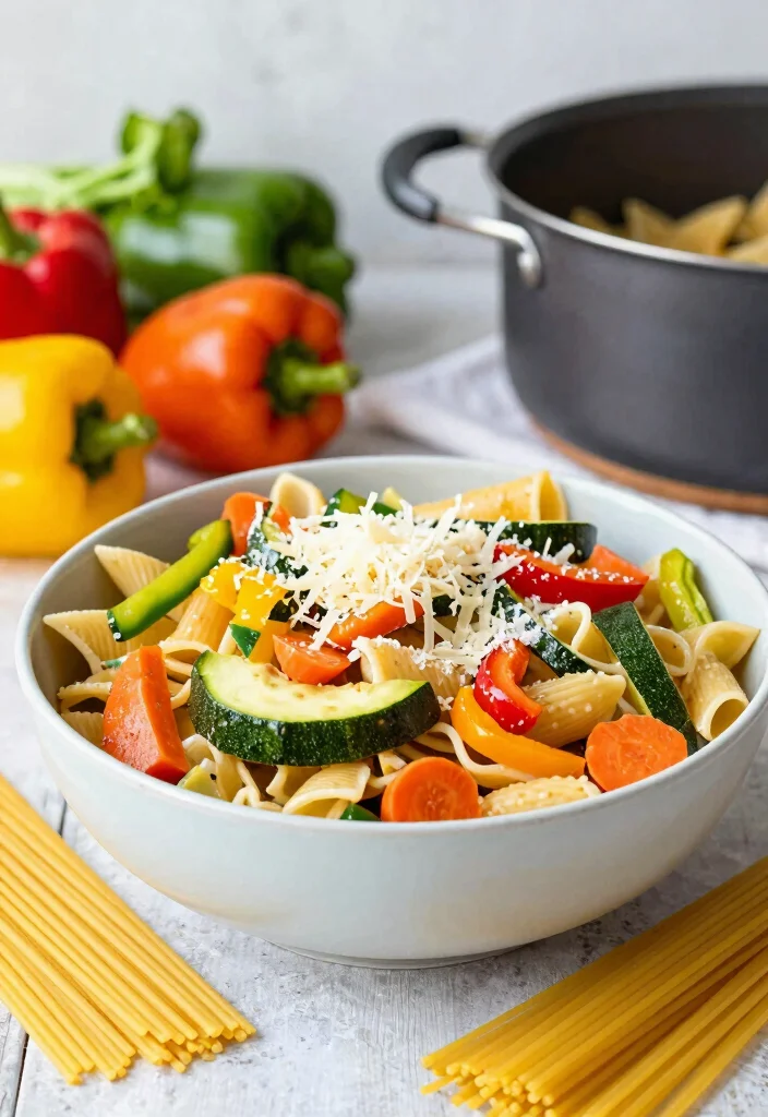 17 Cheap Big Family Meals (Feed Everyone for Under $10) - 2. One-Pot Pasta Primavera 1