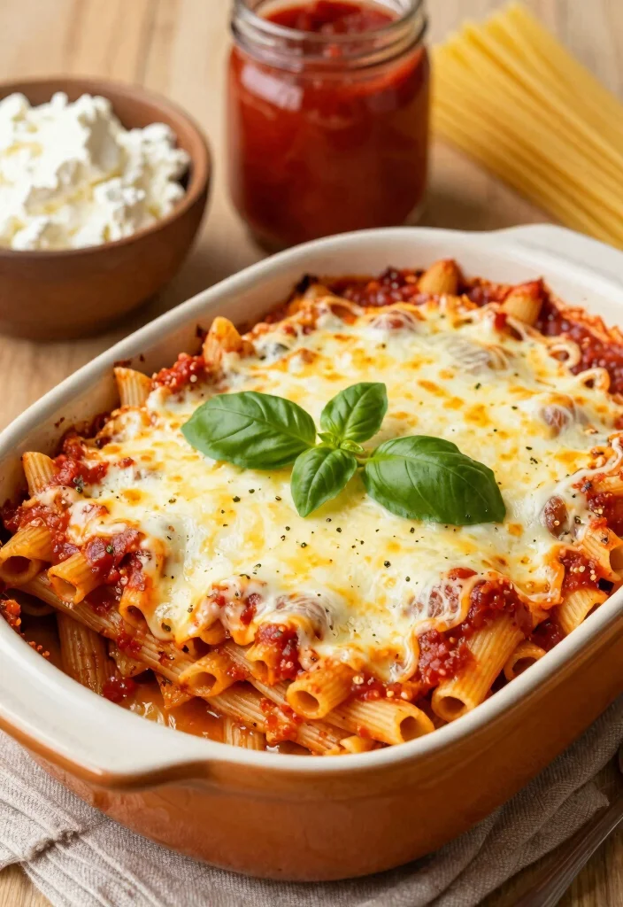 17 Cheap Big Family Meals (Feed Everyone for Under $10) - 5. Baked Ziti 1
