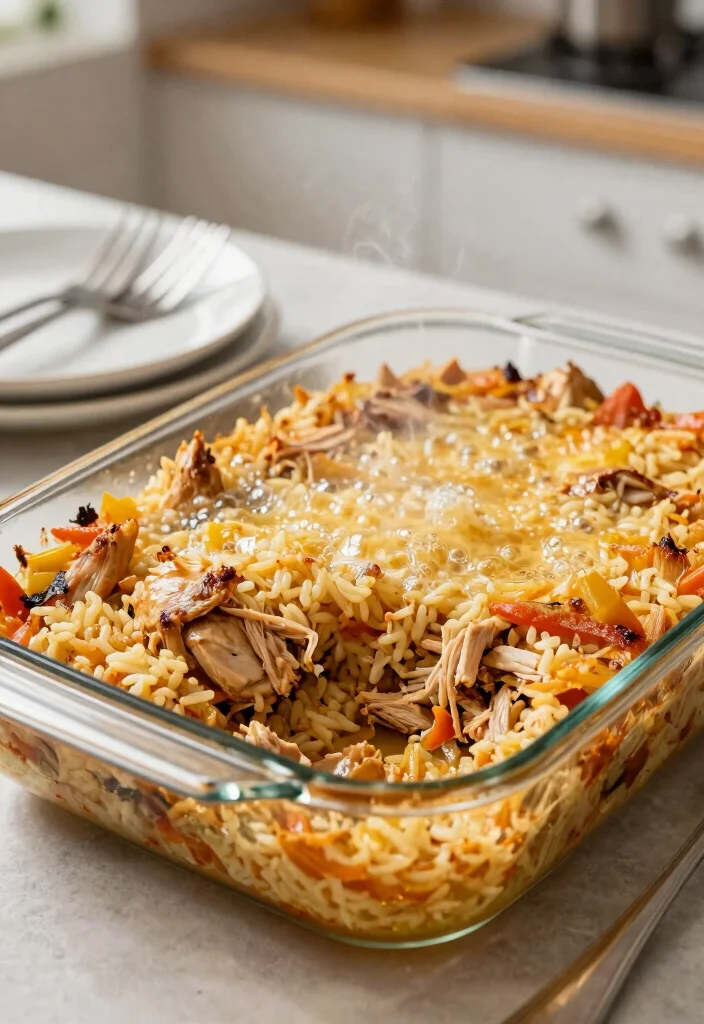17 Cheap Big Family Meals (Feed Everyone for Under $10) - 6. Chicken and Rice Casserole 1