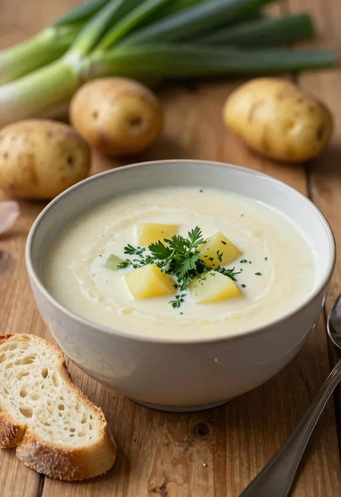 17 Cheap Big Family Meals (Feed Everyone for Under $10) - 8. Potato and Leek Soup 1