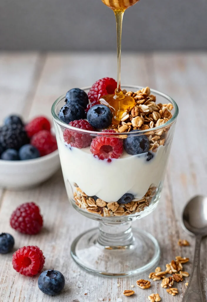 17 Cheap Healthy Meals for a Week Family of 4 - 12. Greek Yogurt Parfait 1