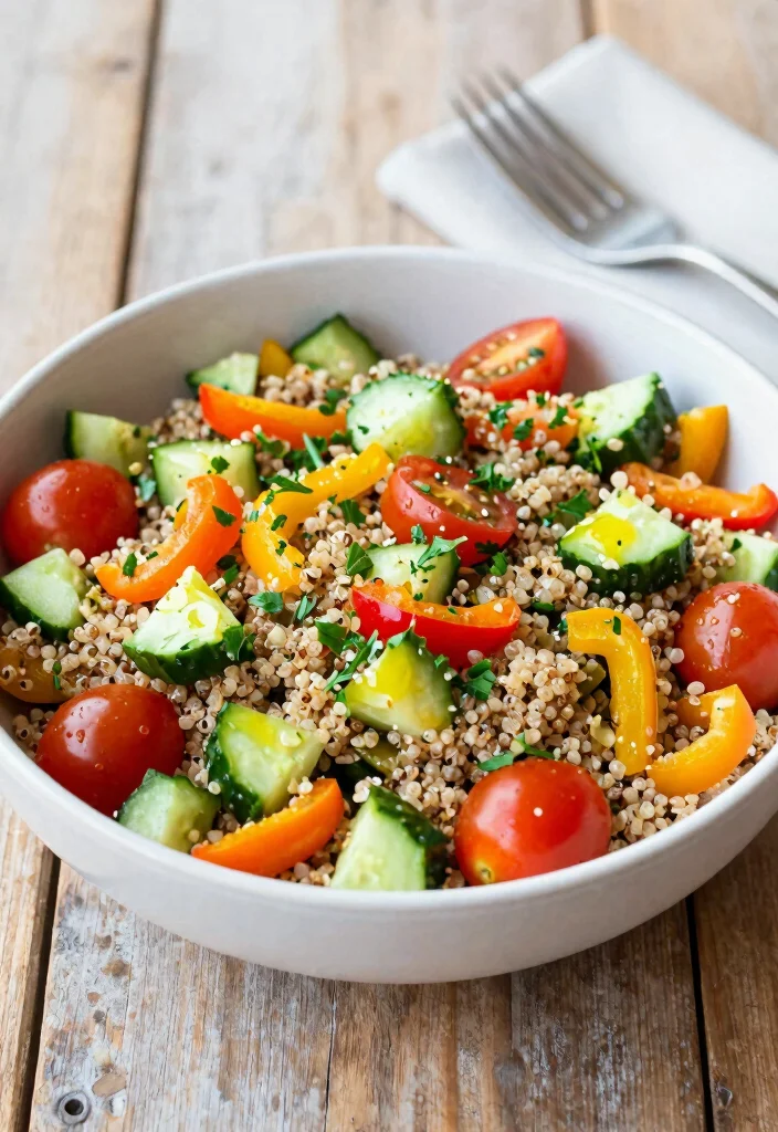 17 Family Meals Under 20 Dollars You Can Make Tonight - 10. Quinoa Salad with Veggies 1