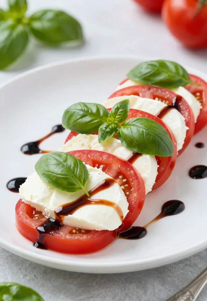 17 Family Meals Under 20 Dollars You Can Make Tonight - 8. Caprese Salad with Balsamic Glaze 1