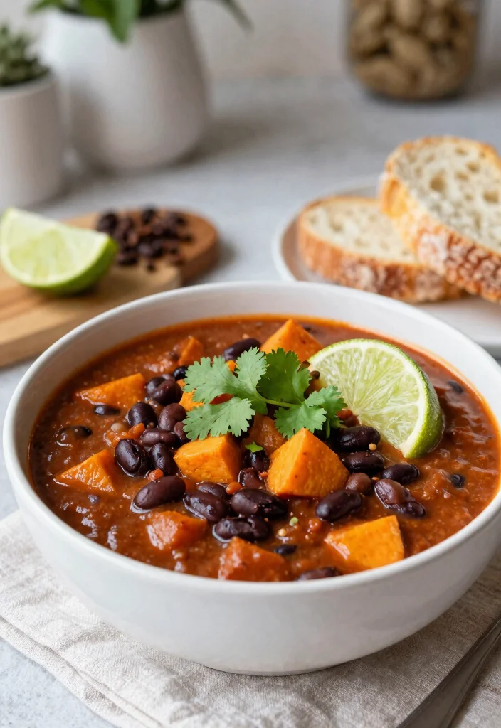 17 Family Meals Under 20 Dollars You Can Make Tonight - 9. Sweet Potato and Black Bean Chili 1