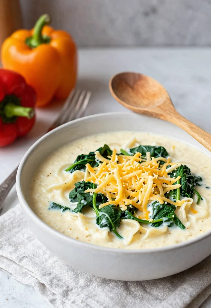 17 Family Meals for Picky Eaters (Kid-Approved & Hidden Veggies) - 2. Creamy Spinach and Cheese Pasta 1