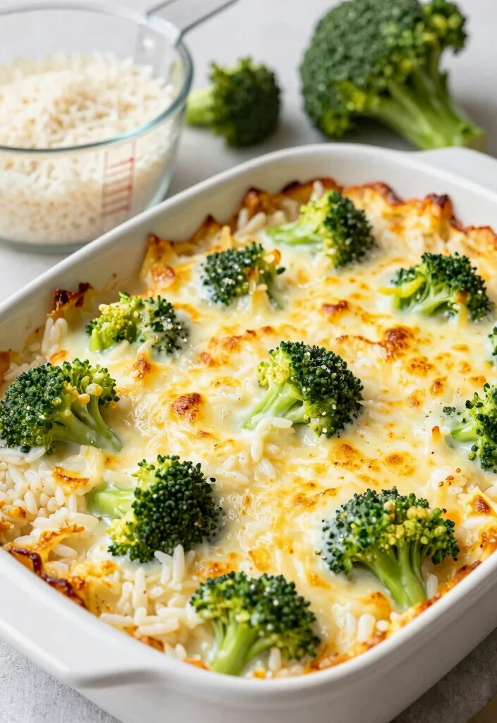 17 Family Meals for Picky Eaters (Kid-Approved & Hidden Veggies) - 5. Cheesy Broccoli and Rice Casserole 1
