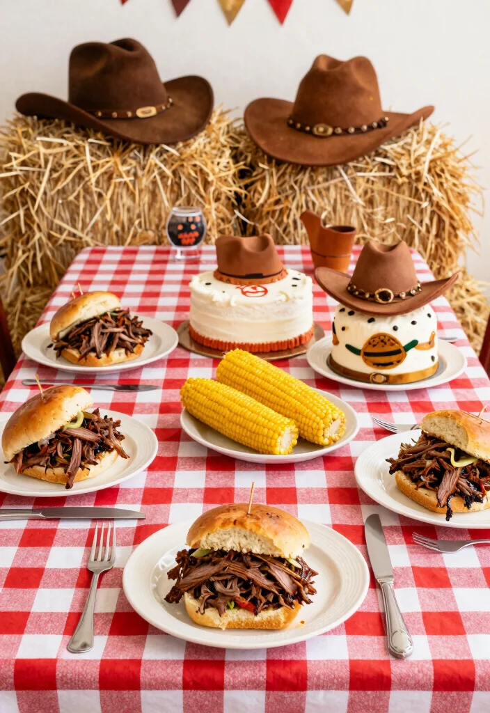 17 Fun Birthday Dinner Ideas for Family Celebrations at Home - 6. Wild West BBQ 1