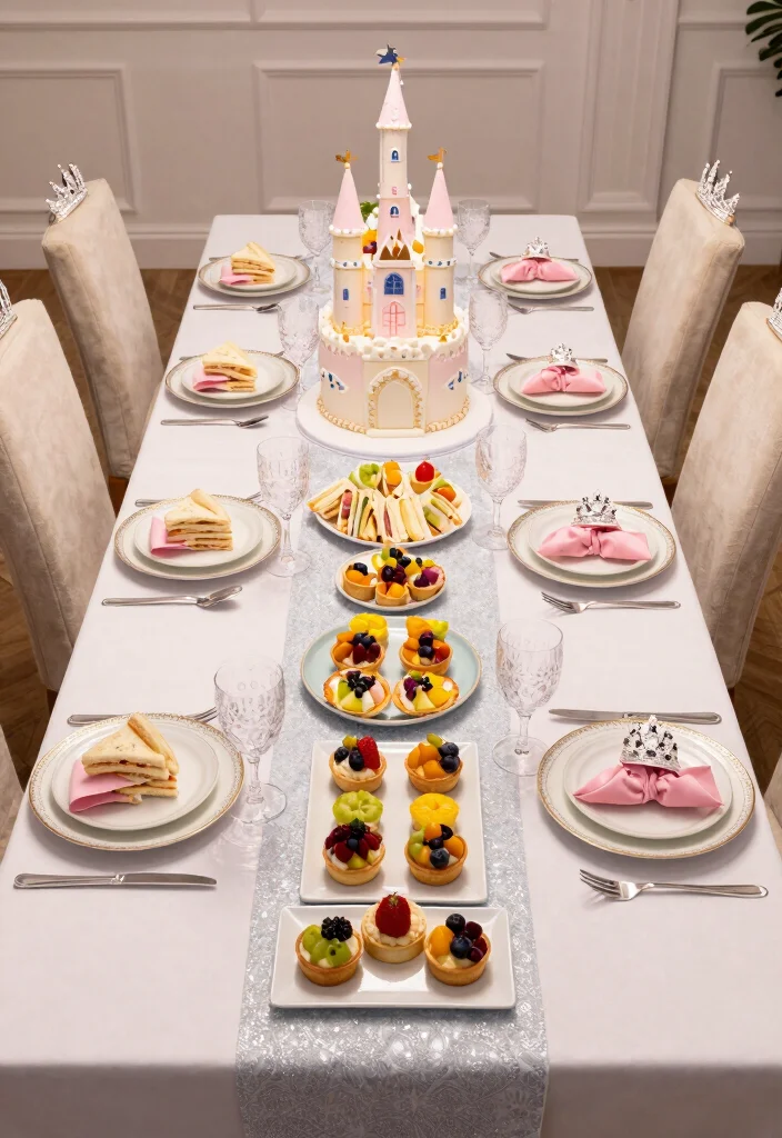 17 Fun Birthday Dinner Ideas for Family Celebrations at Home - 8. Princess Royal Banquet 1