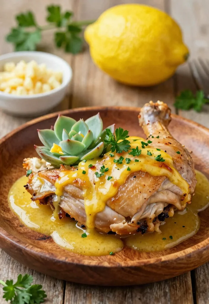 17 Healthy Dinner Recipes for Family Chicken (Quick & Moist) - 1. Lemon Garlic Roasted Chicken 1