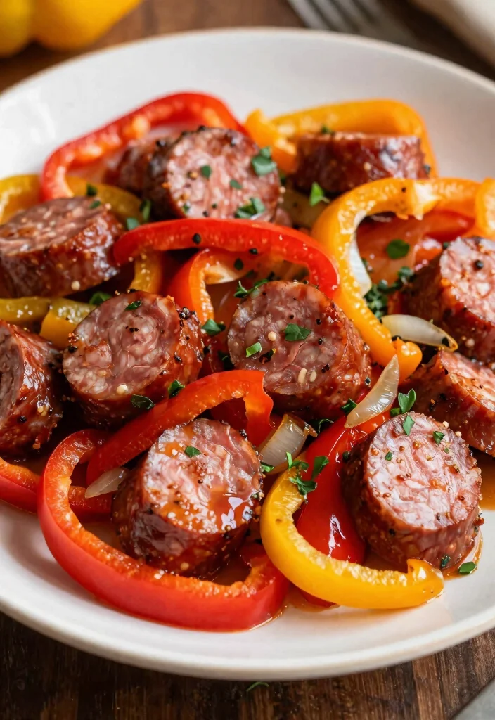17 Keto Family Meals Crock Pot Dump Dinners - 8. Italian Sausage and Peppers 1
