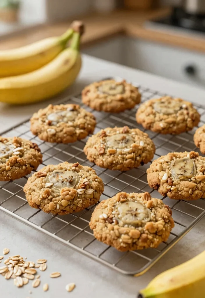 17 New Baby Meals for Family (Freezer Friendly & Giftable) - 11. Banana Oatmeal Cookies 1
