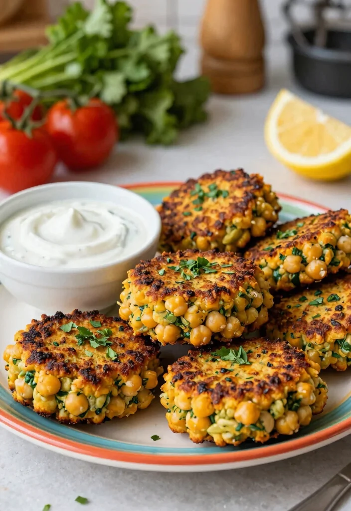 17 New Baby Meals for Family (Freezer Friendly & Giftable) - 13. Chickpea and Vegetable Patties 1