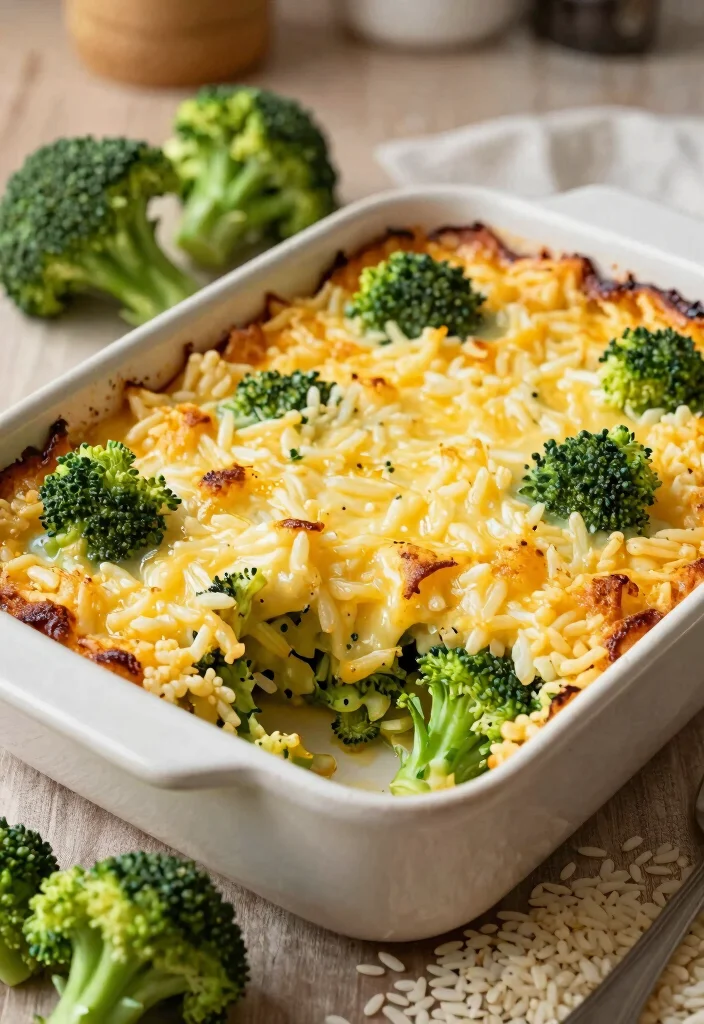 17 New Baby Meals for Family (Freezer Friendly & Giftable) - 15. Cheesy Broccoli Rice Casserole 1