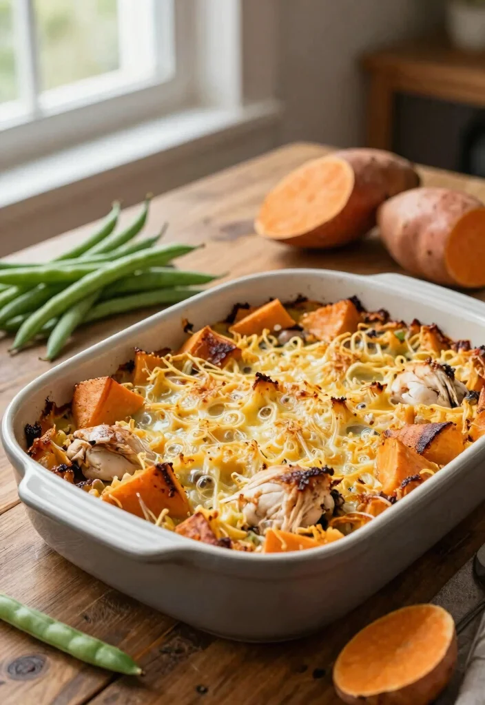 17 New Baby Meals for Family (Freezer Friendly & Giftable) - 3. Chicken and Sweet Potato Casserole 1