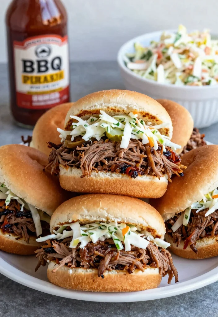 18 Big Family Dinner Ideas for When You’re Hosting the Whole Crew - 10. BBQ Pulled Pork Sandwiches 1