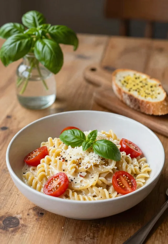 18 Big Family Dinner Ideas for When You’re Hosting the Whole Crew - 12. Creamy Tomato Basil Pasta 1