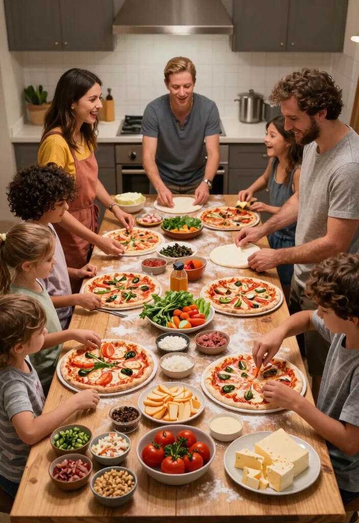 18 Big Family Dinner Ideas for When You’re Hosting the Whole Crew - 6. Homemade Pizza Night 1
