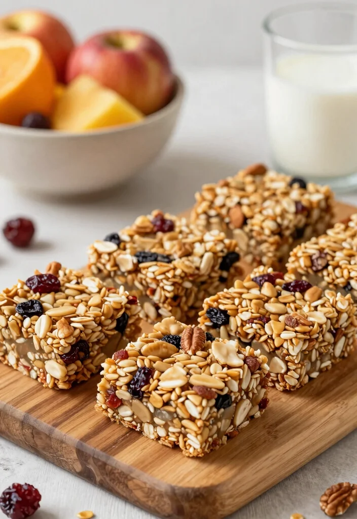18 Clean Eating Family Meals That Kids Will Actually Eat - 10. Homemade Granola Bars 1