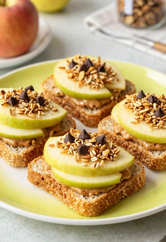 18 Clean Eating Family Meals That Kids Will Actually Eat - 15. Apple and Peanut Butter Sandwiches 1