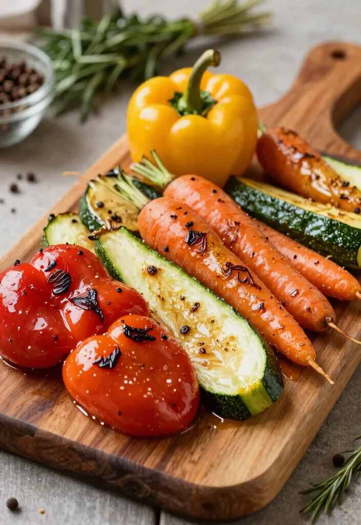 18 Easy Meals for Sick Family (Comforting & Healing Recipes) - 11. Roasted Vegetable Medley 1