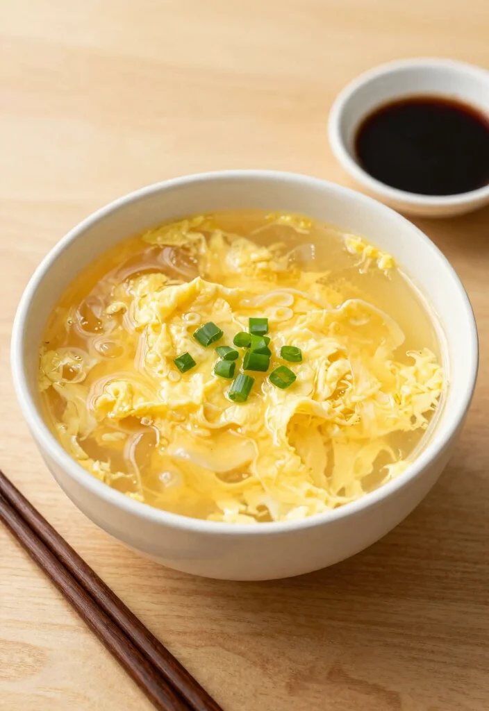 18 Easy Meals for Sick Family (Comforting & Healing Recipes) - 15. Egg Drop Soup 1