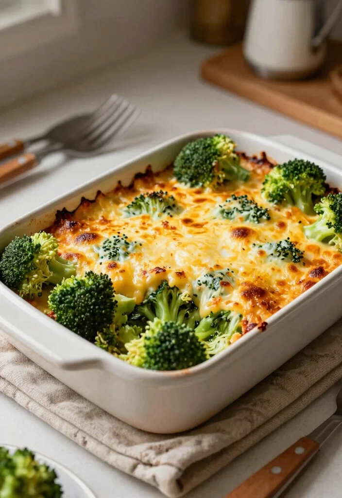 18 Easy Meals for Sick Family (Comforting & Healing Recipes) - 6. Broccoli Cheese Casserole 1