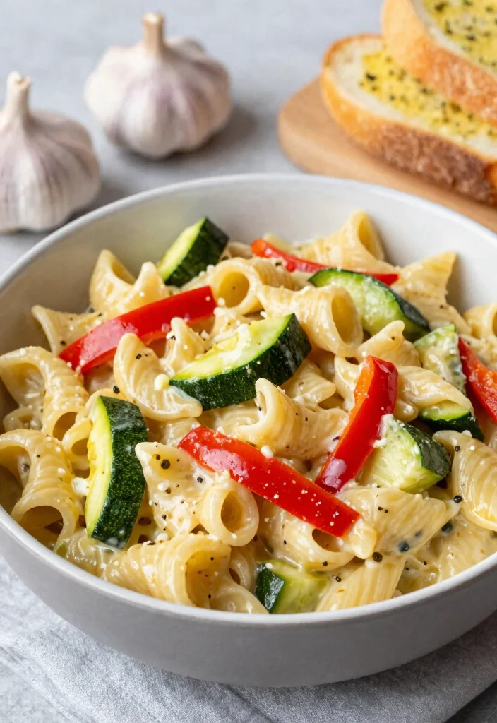 18 Family Friendly Dairy Free Meals: Creamy & Delicious - 17. Creamy Vegetable Pasta Primavera 1