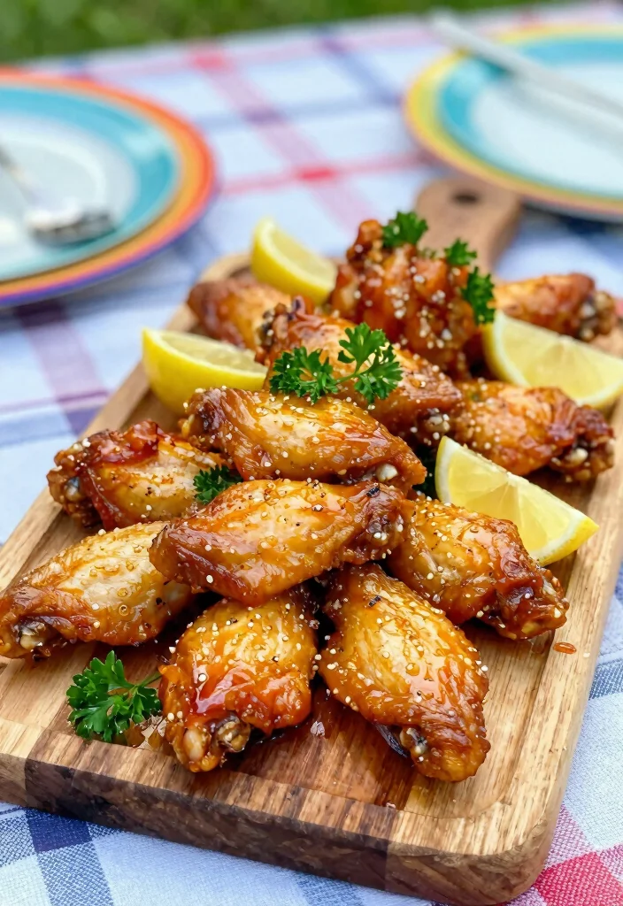 18 Juicy Air Fryer Chicken Meals for Family Dinners - 2. Lemon Pepper Chicken Wings 1