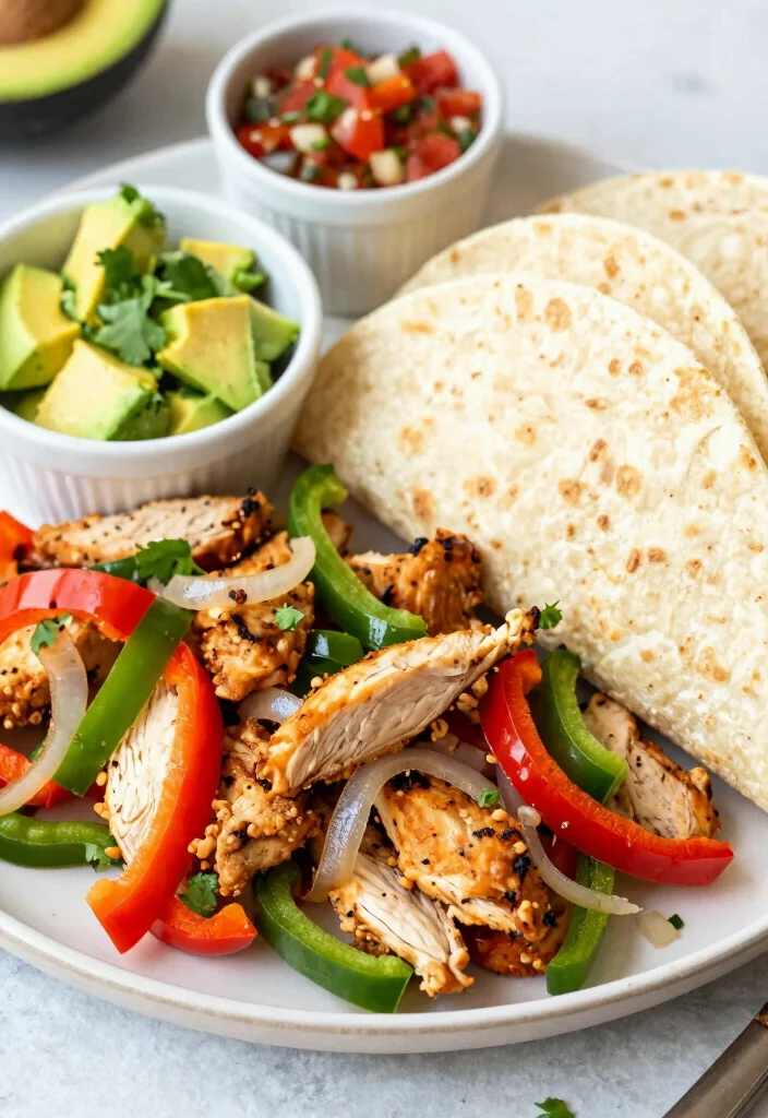 18 Juicy Air Fryer Chicken Meals for Family Dinners - 4. Air Fryer Chicken Fajitas 1