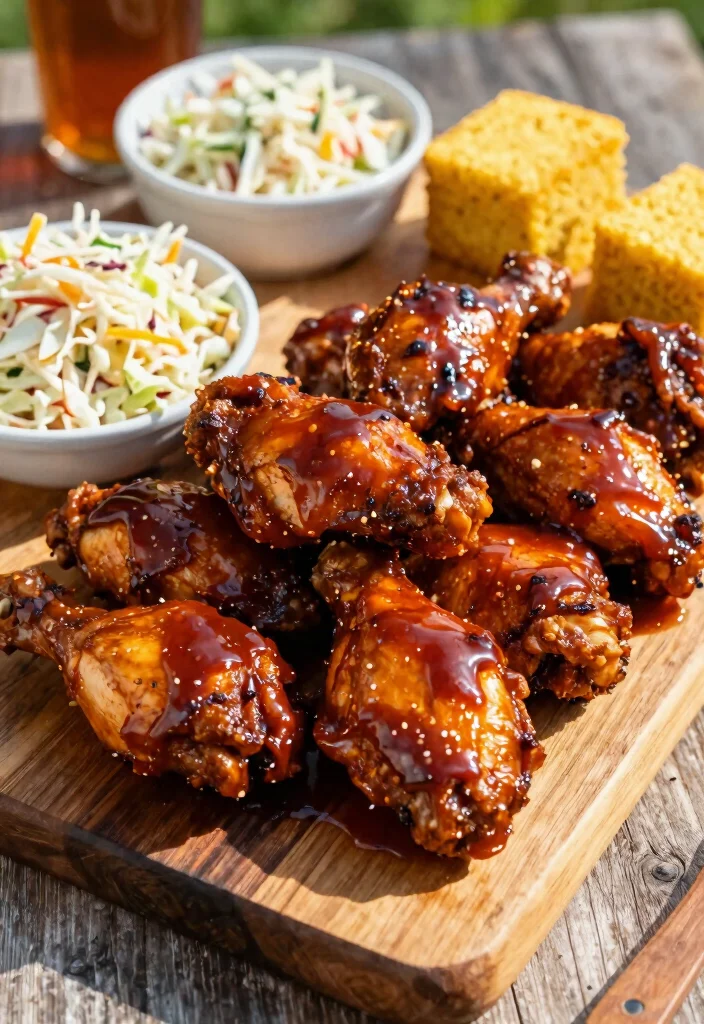 18 Juicy Air Fryer Chicken Meals for Family Dinners - 5. Air Fryer BBQ Chicken 1