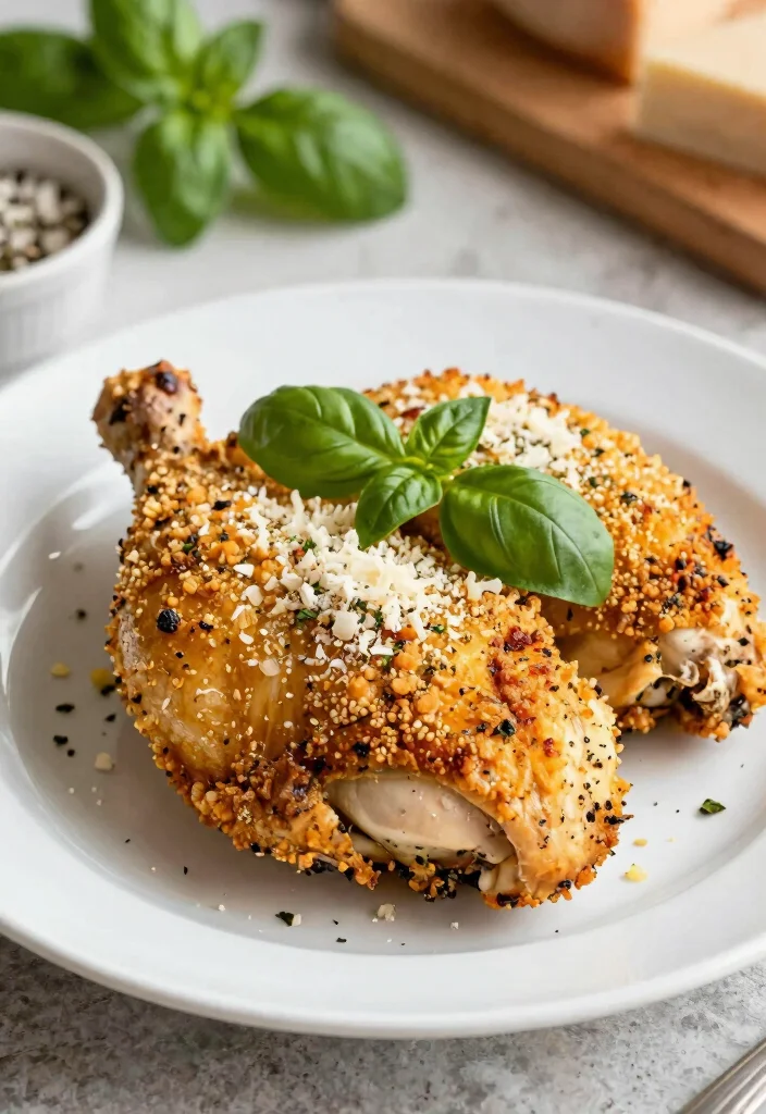 18 Juicy Air Fryer Chicken Meals for Family Dinners - 6. Parmesan Herb Air Fryer Chicken 1