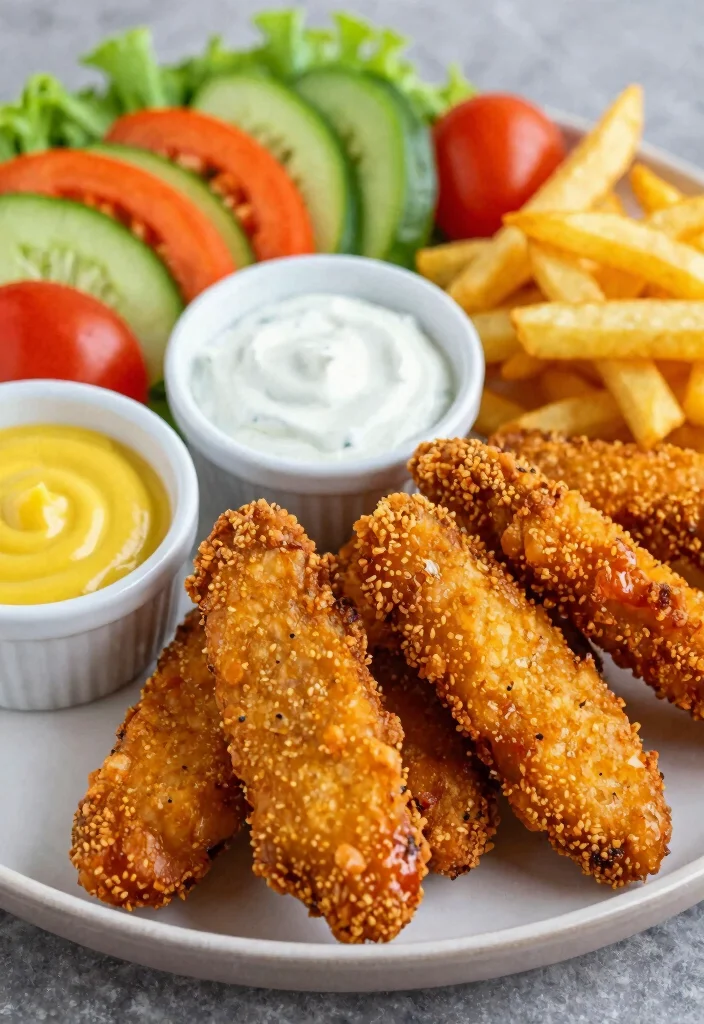 18 Juicy Air Fryer Chicken Meals for Family Dinners - 7. Spicy Air Fryer Chicken Tenders 1