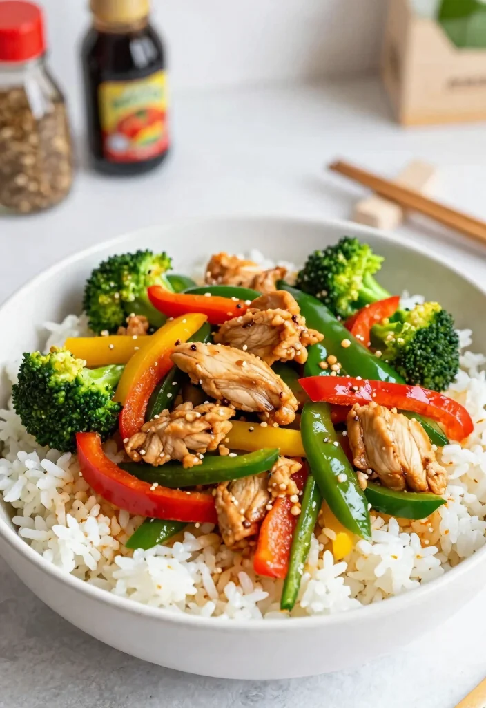 18 Juicy Air Fryer Chicken Meals for Family Dinners - 8. Air Fryer Chicken Stir-Fry 1