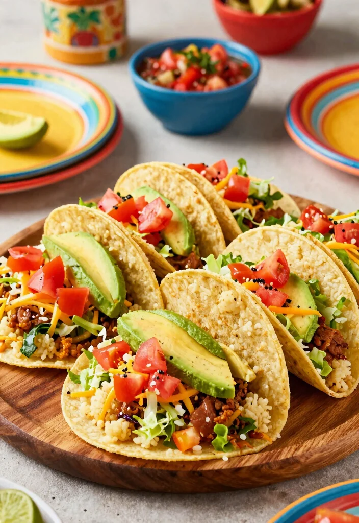 18 Low Carb High Protein Family Meals for Weight Loss - 4. Cauliflower Rice Tacos 1