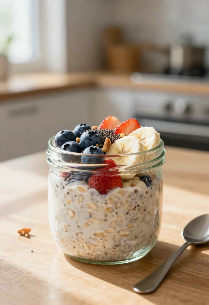 18 Nourishing Post Partum Meals for Family & New Moms - 1. Energizing Overnight Oats 1