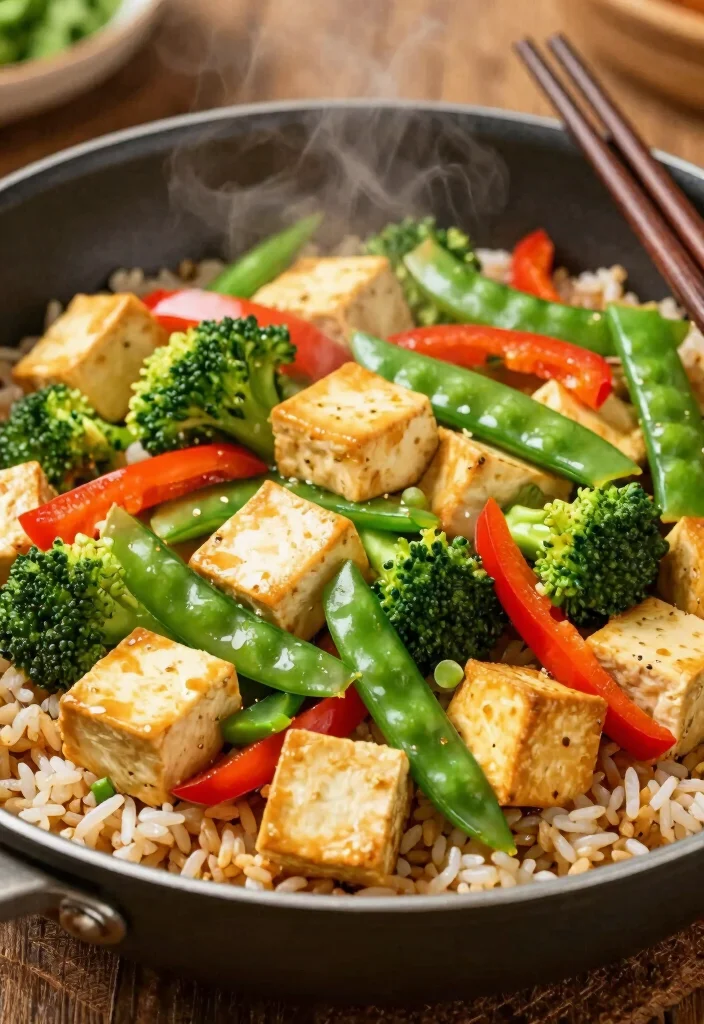 18 Nourishing Post Partum Meals for Family & New Moms - 17. Vegetable Stir-Fry with Tofu 1
