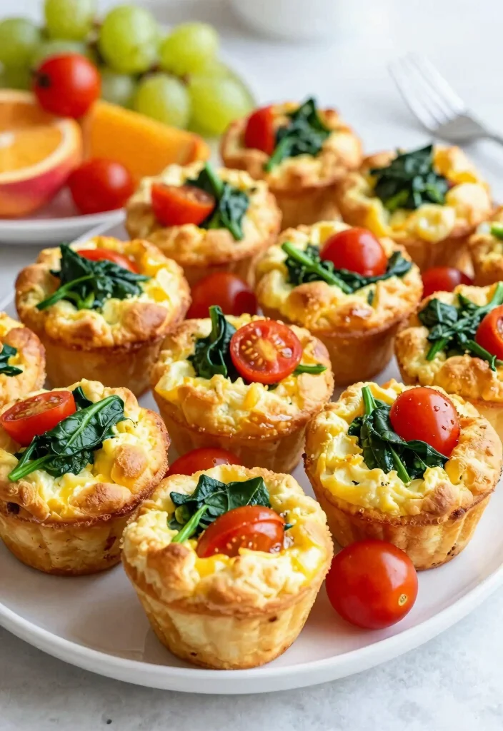 18 Nourishing Post Partum Meals for Family & New Moms - 7. Egg Muffins with Veggies 1