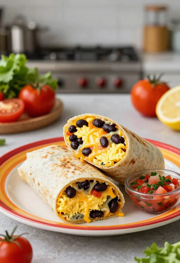 18 Weekend Breakfast with Family Recipes Worth Waking Up For - 10. Breakfast Burritos 1