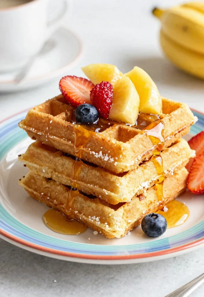 18 Weekend Breakfast with Family Recipes Worth Waking Up For - 16. Coconut Flour Waffles 1