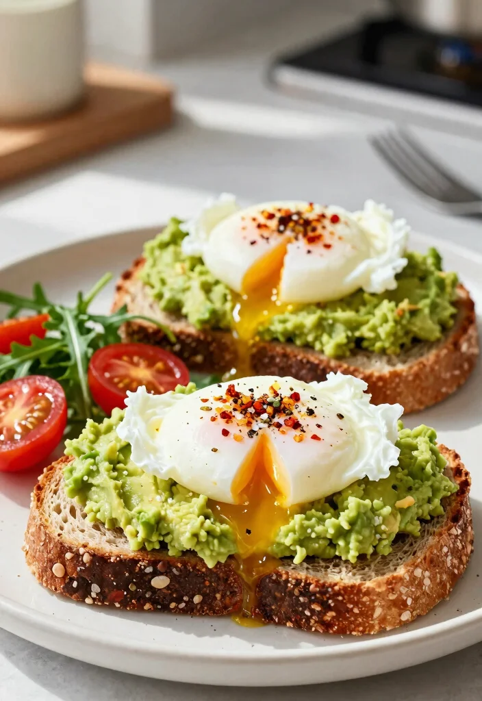 18 Weekend Breakfast with Family Recipes Worth Waking Up For - 2. Avocado Toast with Poached Eggs 1