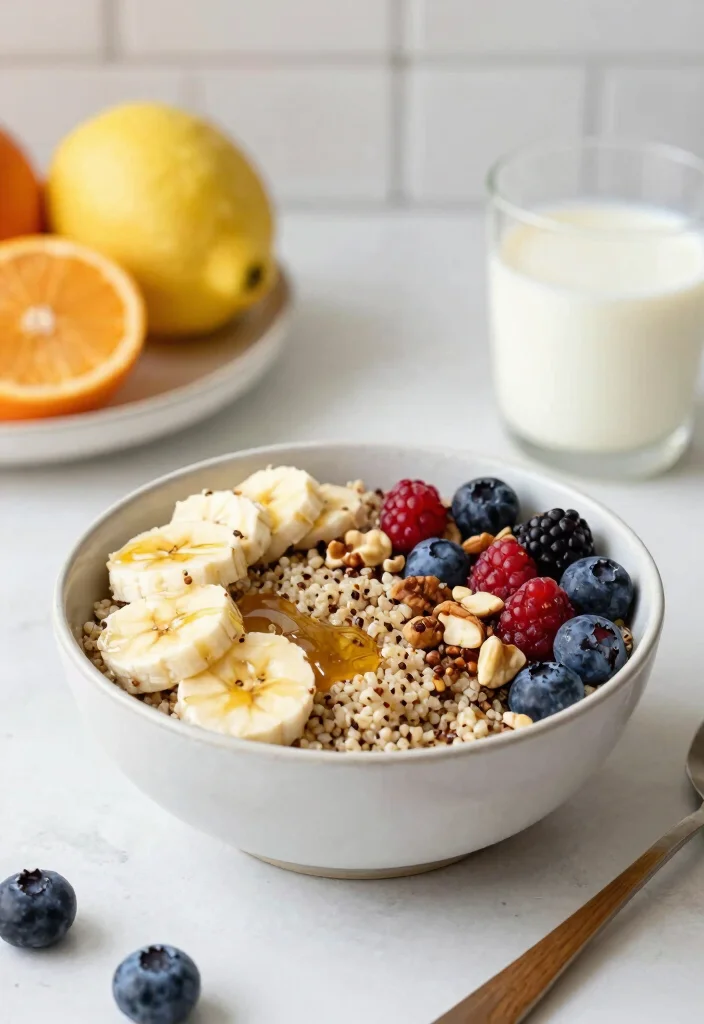 18 Weekend Breakfast with Family Recipes Worth Waking Up For - 7. Quinoa Breakfast Bowl 1