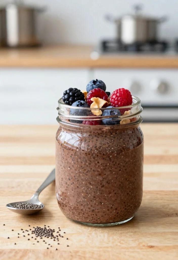 18 Weekend Breakfast with Family Recipes Worth Waking Up For - 8. Chocolate Chia Seed Pudding 1